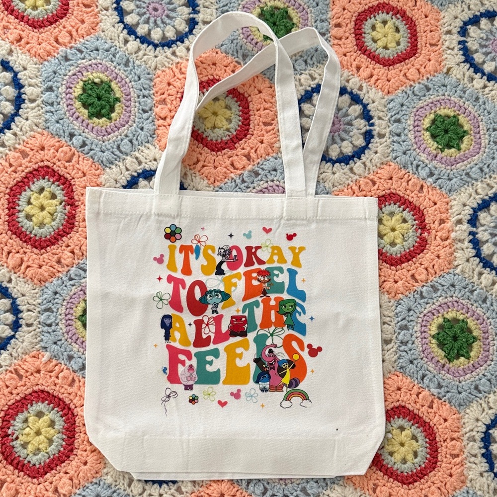 Colorful Graphic Tote Bag